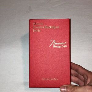 Men’s cologne baccarat rouge 540